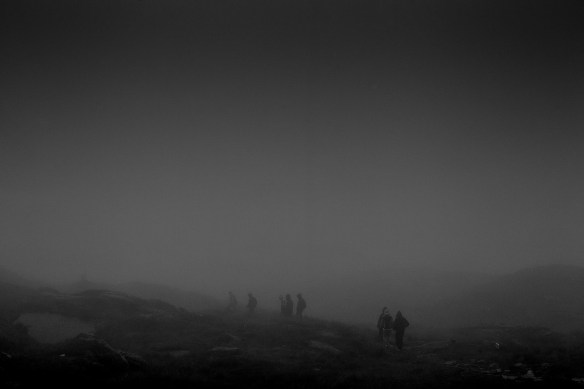 Mt. Ulriken in July 2011. Compare with the official  official tourist view. 