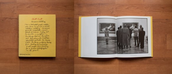 Elliot Erwitt's picture Museo del Prado, Madrid, 1995, photographed off of his book Museum Watching.