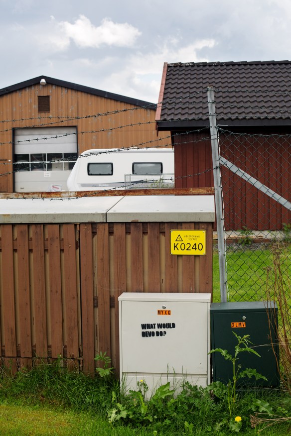 The phrase "What would Devo do?" (often abbreviated to WWDD) is often used as a personal motto for adherents of New Wave. The phrase is a reminder of their belief in a moral imperative to act in a manner that would demonstrate the love of middled age men wearing funny hats through the actions of the adherents.