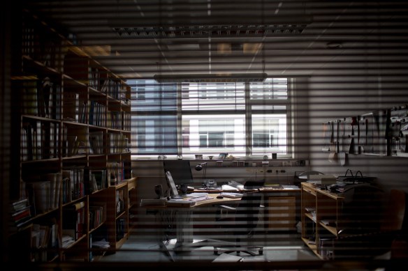 The office. One of many soon to be emptied.