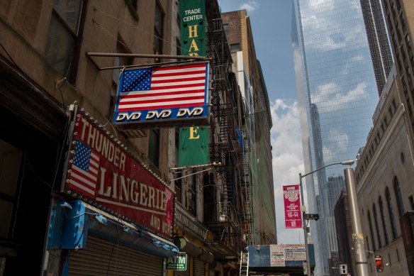 One block from Ground Zero