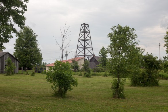 Oil Springs, Ontario. America's first oil well